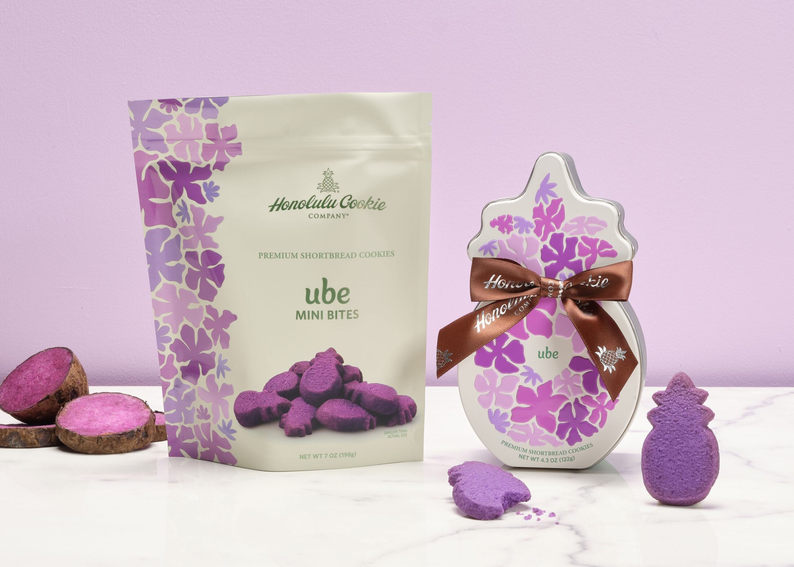 Honolulu Cookie Company’s Ube seasonal flavor cookie